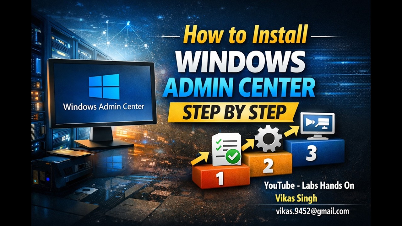 How to Install Windows Admin Center Step by Step on Windows Server 2025 ...