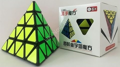 Master Pyraminx (flat sided) finally released !!!!!! (4 layer puzzle)