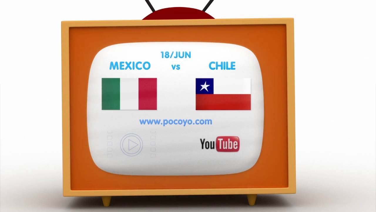 dibujos animados de los 90 ⚽ POCOYÓ en ESPAÑOL - Copa América 2016 [ MÉXICO vs CHILE ] | CARICATURAS y DIBUJOS ANIMADOS