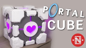 Making the Portal Cube (Companion Cube) || How-to