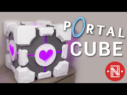 Making the Portal Cube (Companion Cube) || How-to