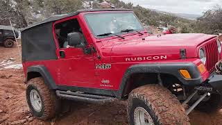 Jax Trax Easter Jeep Safari, Moab, UTAH in the snow!