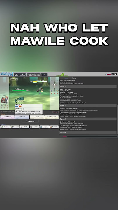 Regular Mawile Is So Cooked 🥀