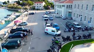MK Okit  Vodice Hrvatska moto susret 2022 (drohne edition)