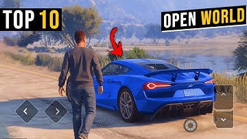 Top 10 REALISTIC OPEN WORLD Games For Android & iOS 2025 | Best HIGH GRAPHICS Games For Android