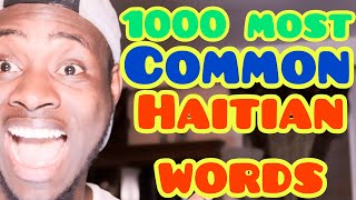 Learn Haitian Creole While You sleep (1000 most common Haitian Creole words Part 1 of 10) screenshot 4