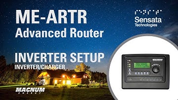 Configuring Your Inverter Settings with the ME-ARTR Router
