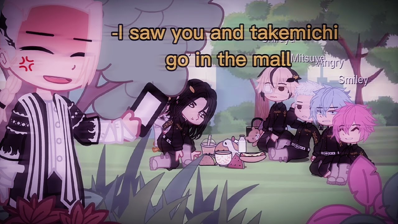 Takemichi and mikey tried to Sneak away from Draken || Gacha || Tokyo revengers || Meme
