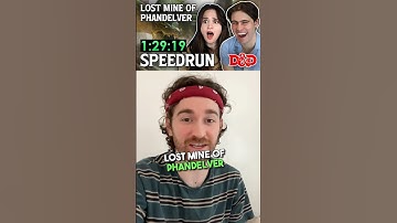 Speedrunning the ENTIRE Lost Mine of Phandelver D&D Module #dnd #dungeonsanddragons #speedrun