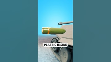 HESH Rounds Explained—Anti-Tank Weapon Tech? #shorts