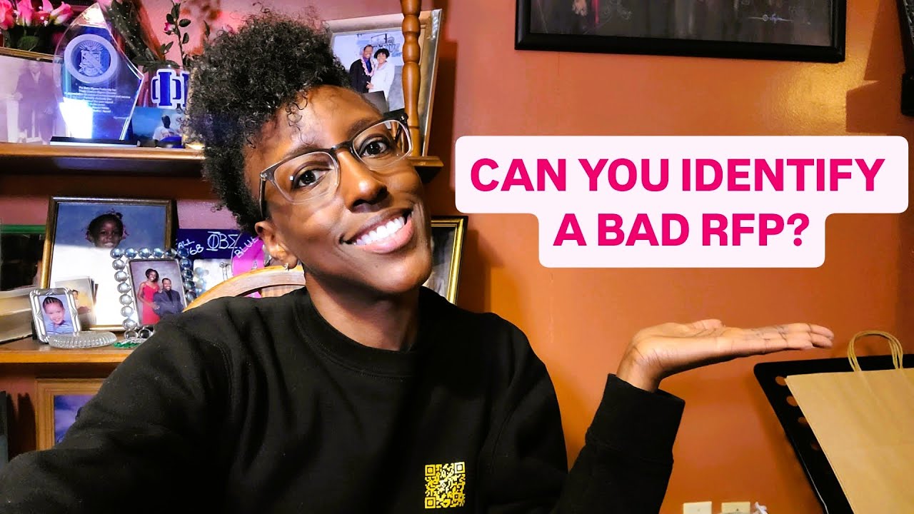 Can You Identify a Bad Events RFP? 