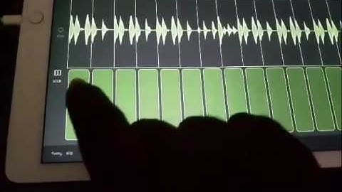 We built full beat with blocs wave