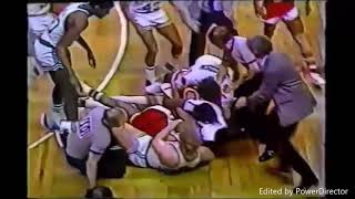 TOP 5 OLD SCHOOL BASKETBALL FIGHTS EVER !!