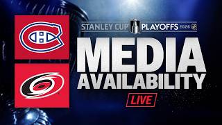 Montreal Canadiens vs. Carolina Hurricanes Game 3 Post-Game Media Availability
