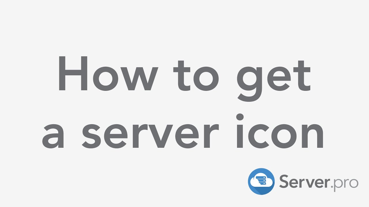 How to Get a Server Icon - Minecraft Java - YouTube