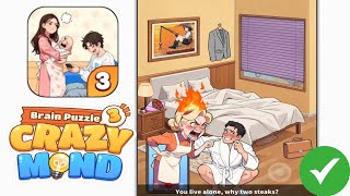 Brain Puzzle 3 Crazy Mind level 99 Expose Cheater Walkthrough Solution