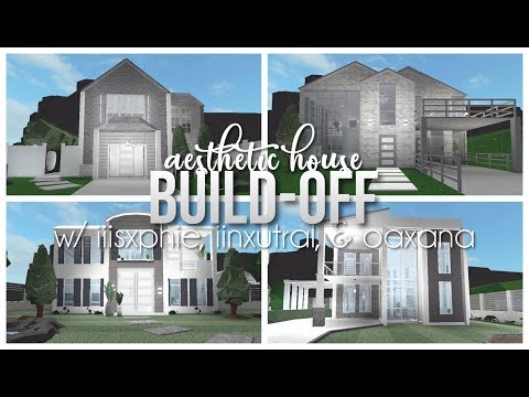 Roblox Bloxburg Build Off Aesthetic House Youtube - roblox blogburg build offs