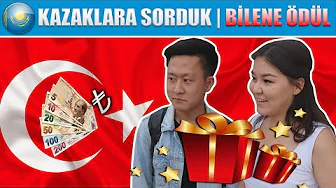 Kazaklara Türkiye'nin Bayrağını Sorduk | BİLENE ÖDÜL #2