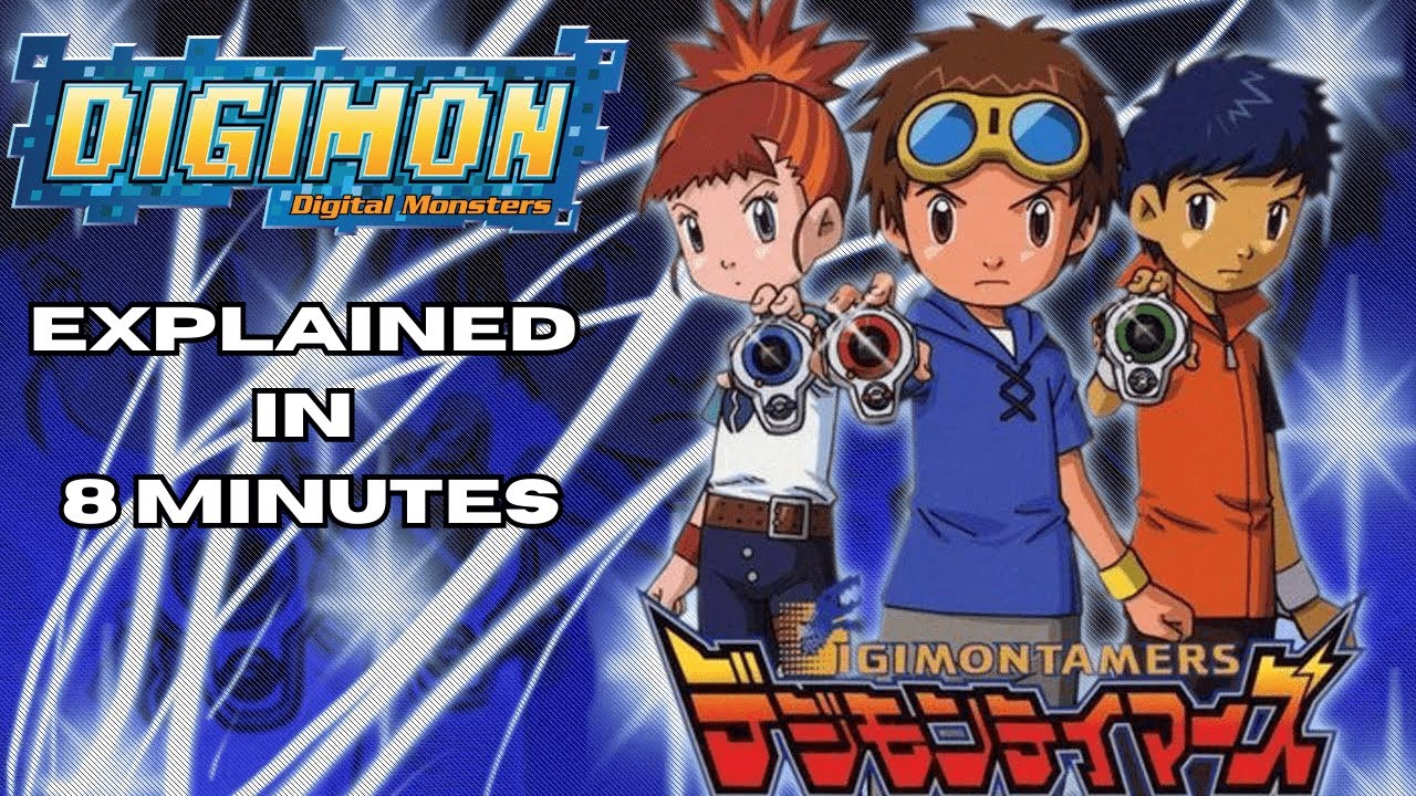 Digimon Tamers Explained in 8 Minutes - YouTube