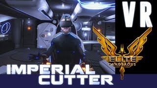 Elite Dangerous VR: My new Imperial Cutter - Best biowaste hauler in the galaxy