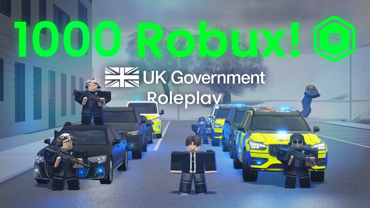 BEST government convoy wins 1000 ROBUX ┃ Oxford Response