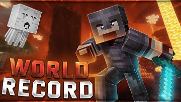 Full Netherite Armor Speedrun World Record [18:07]