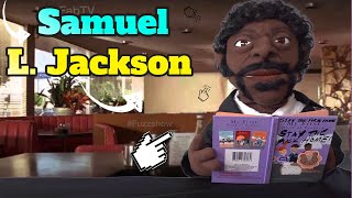 Samuel L. Jackson reading  \