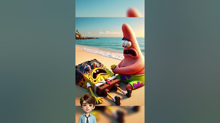 Patrick Sedih dan Menangis Karena Spongebob Meninggal Dunia