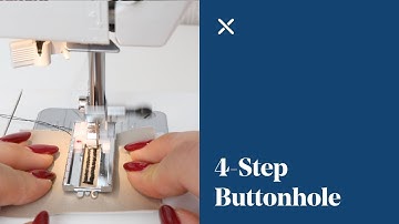 How To:  4-Step Buttonhole
