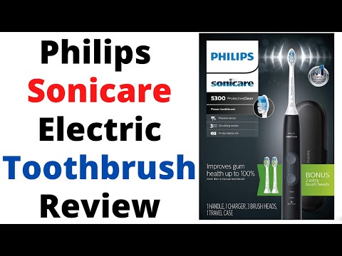 Philips Sonicare HX 6423/34 Protectiveclean 5300 Rechargeable Electric Toothbrush Black Review