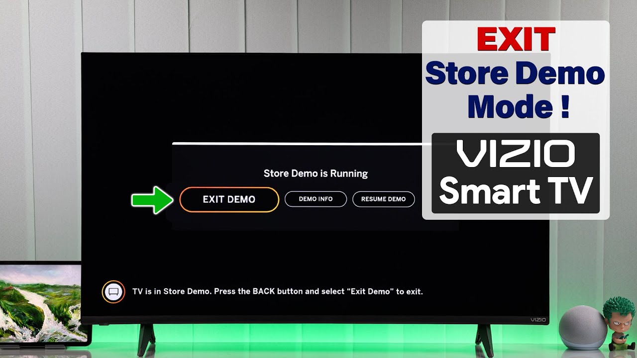 How To Exit from The Demo Mode on A Vizio Smart TV [ Store Mode] - YouTube
