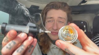 Smoking A Gram Of Wax Hotbox Stoner Vlog