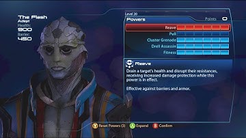 Mass Effect 3 - Drell Adept Build (Gold/Reapers/Firebase Goddess)