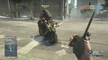 HE GOT A KILL WITH THE TRACKING DART!!!! Battlefield Hardline Funny Moments