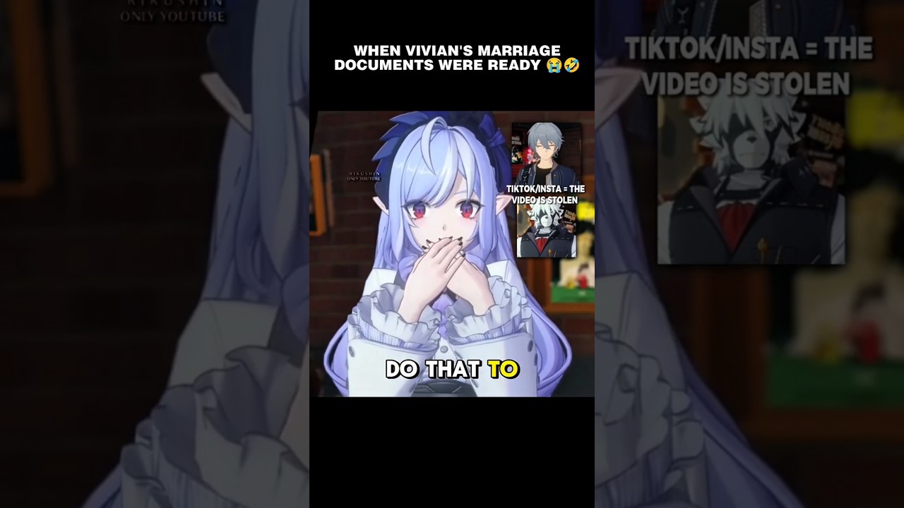 Vivian and Wise marrying 😭🤣 | Zenless Zone Zero 