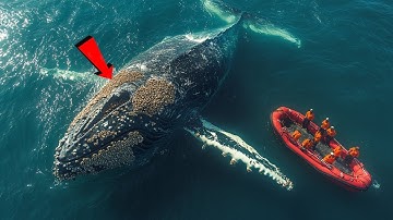 Rescue Team Saves Giant Humpback Whale From Being 