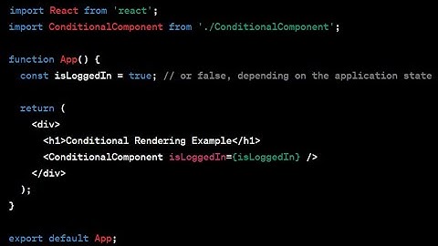 Can You Apply If Condition in HTML in React JS?