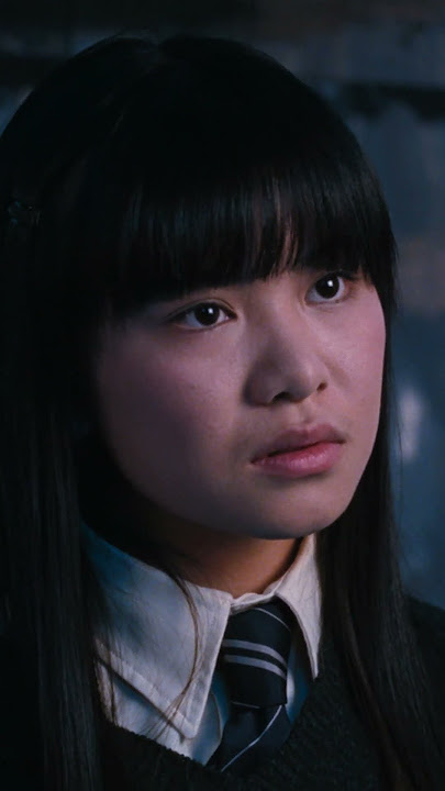 Harry and Cho kiss at Christmas #HarryPotter #ChoChang