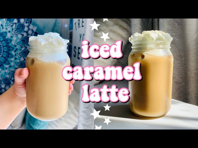 How to Make an Iced Caramel Latte - Fork in the Kitchen