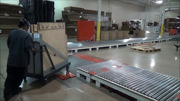 Systec Conveyors - Fork Truck Crossing Conveyor