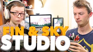 Fin & Sky's Studio - Workflow, and Setup Tour!