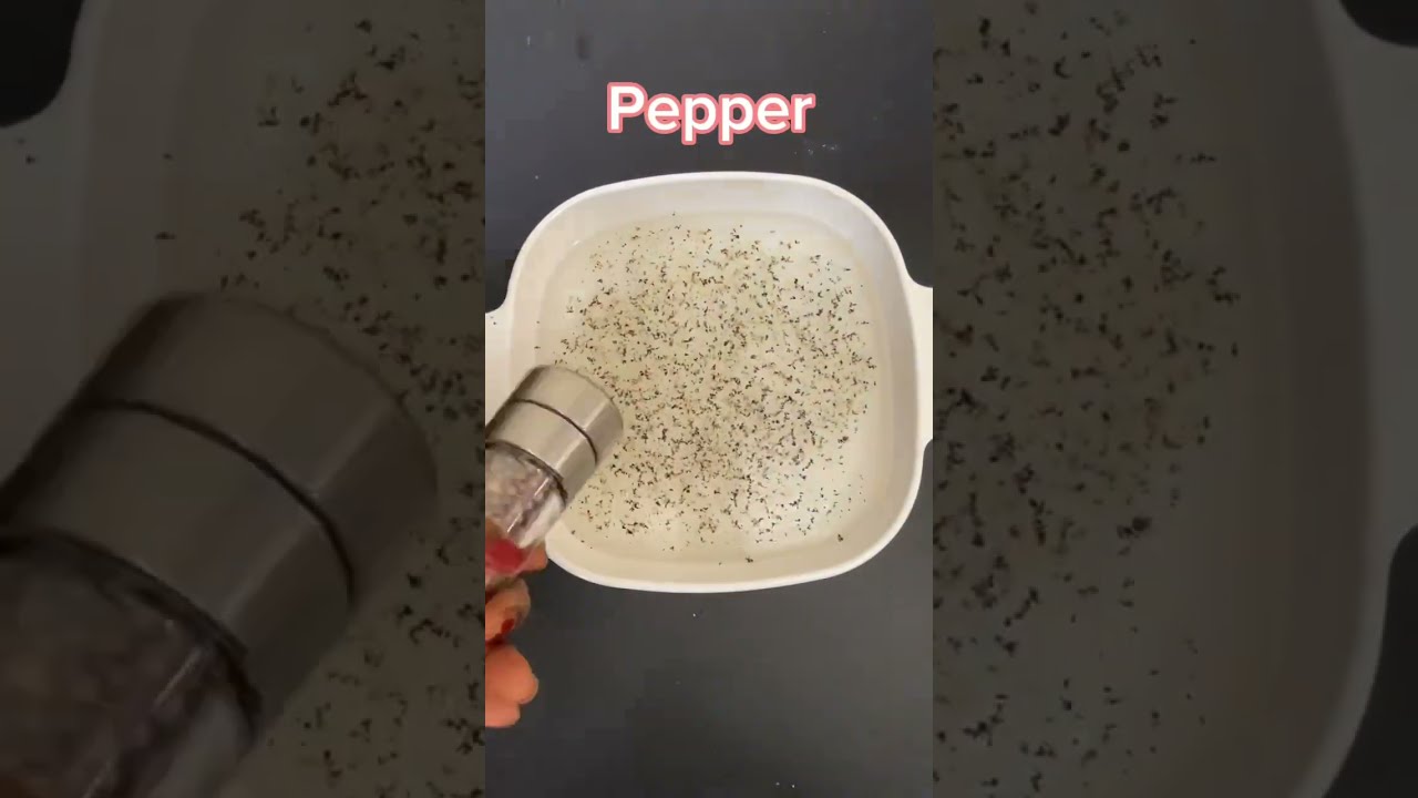 SOAP PEPPER EXPERIMENT 