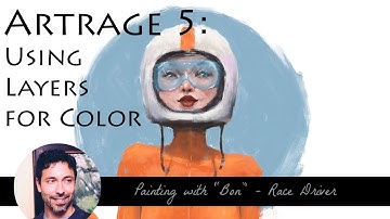 Artrage 5 Color Layers and Blend Mode