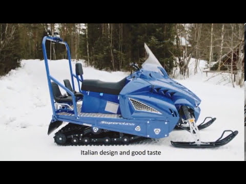 New Alpina Superclass 1.2L VVT 12V utility dual-track snowmobile