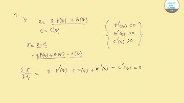 Solutions of ISI MS(QE) Quantitative Economics ideas with full explanations
