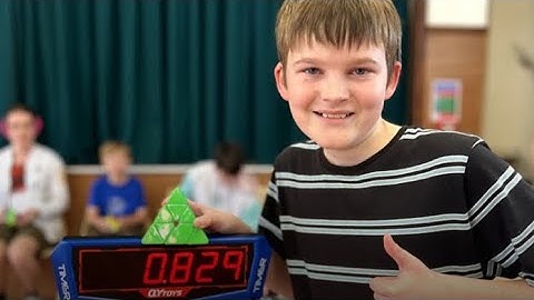 0.82 OcR WR3 Pyraminx Single (Reaction)