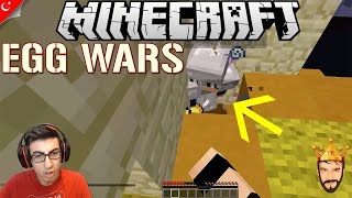 KORKUDAN KAÇTILAR!! | Minecraft EGG WARS Türkçe | Bölüm 12