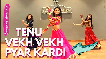 Tenu Vekh Vekh Pyar Kardi Latest Dance | Punjabi Love Song | Art Sensation