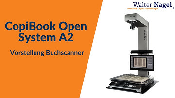 Buchscanner CopiBook Open System A2