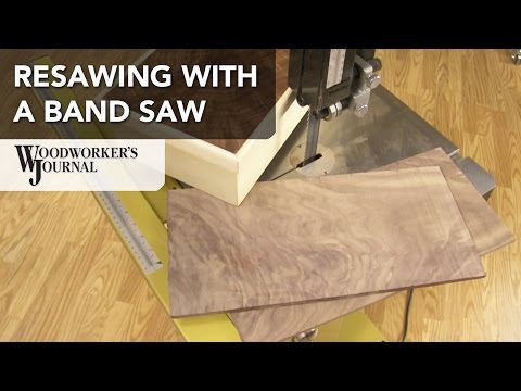 How to Resaw Lumber with a Band Saw